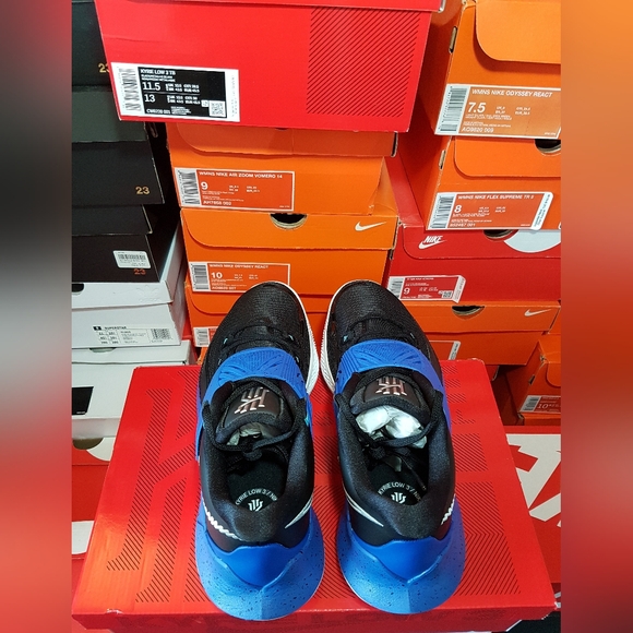 NIKE KYRIE 3 LOW "BLACK GAME ROYAL" MEN'S US SIZE 12 BRAND NEW IN BOX - Picture 8 of 16